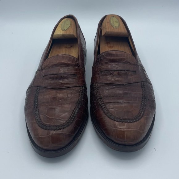 Mezlan Alligator Loafers - Picture 1 of 3